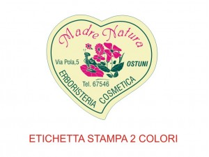 Etichette adesive per erboristerie, cosmetica, cosmesi (mm 36X34)  (cod.17M )